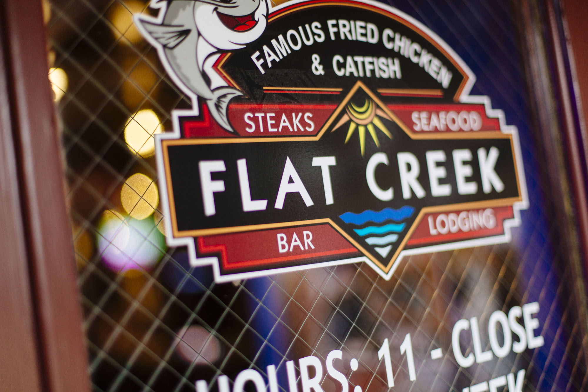 Cape Fair Outside Door Flat Creek Restaurants